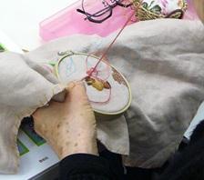 フランス刺しゅう(13:00)