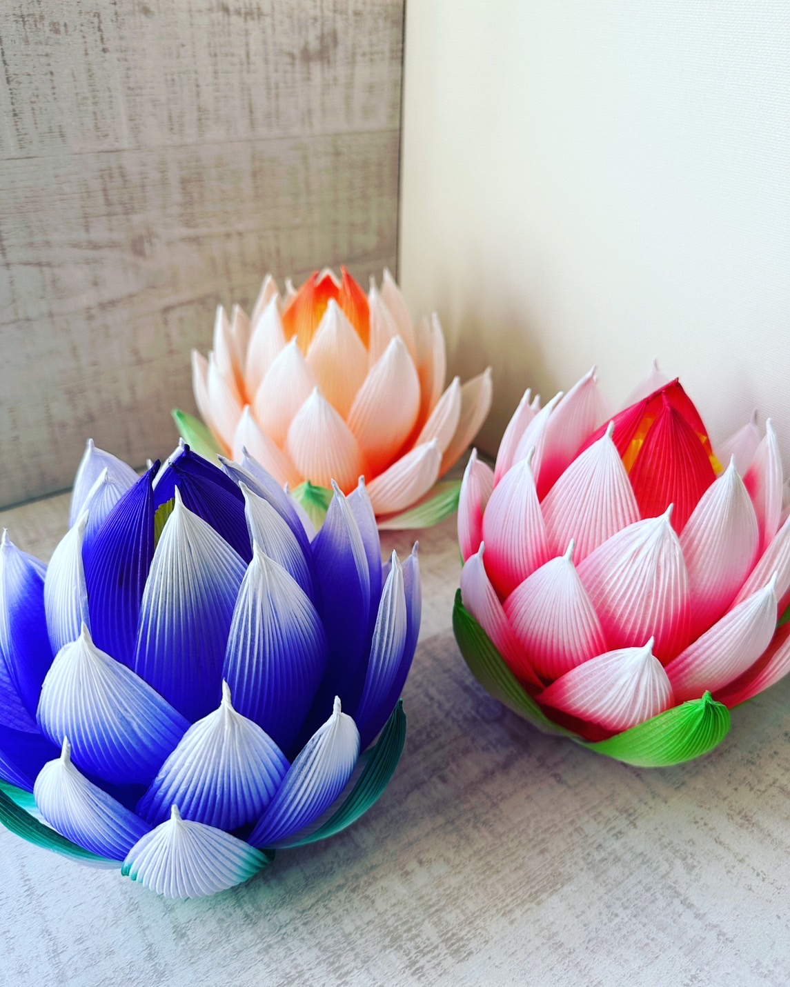 ☆1DAYスペシャル講座 7/12 1DAY蓮の花ランタン