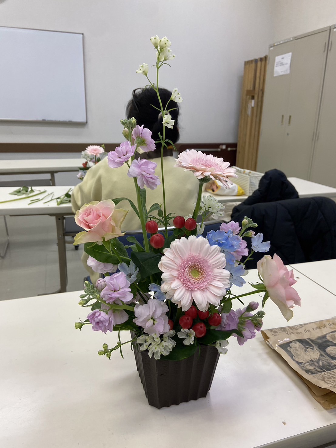 花と暮らす フラワーデザイン 趣味コース