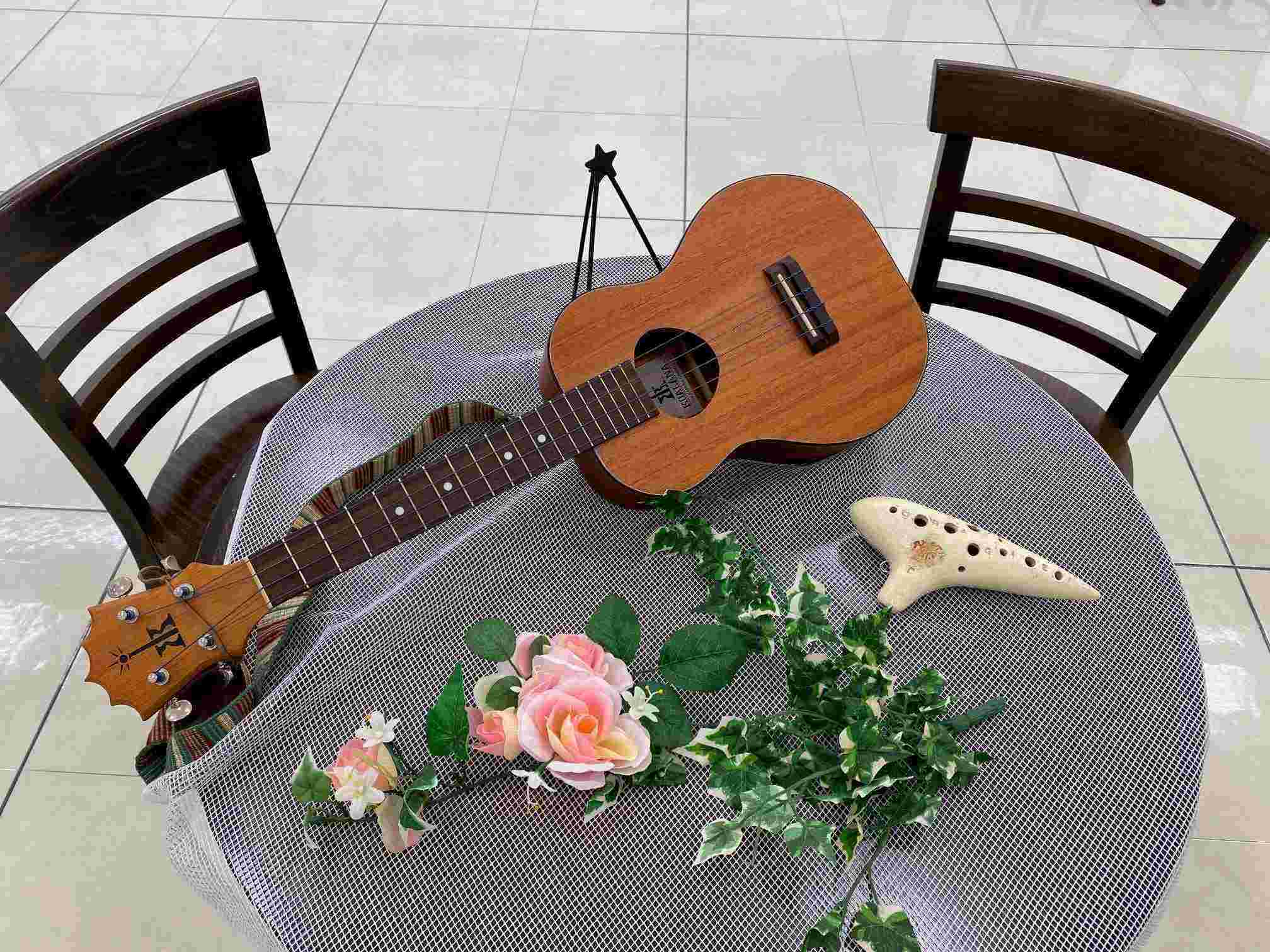 30分個人レッスン オカリナ&ウクレレ 春の新規生募集・4/1(水)体験会