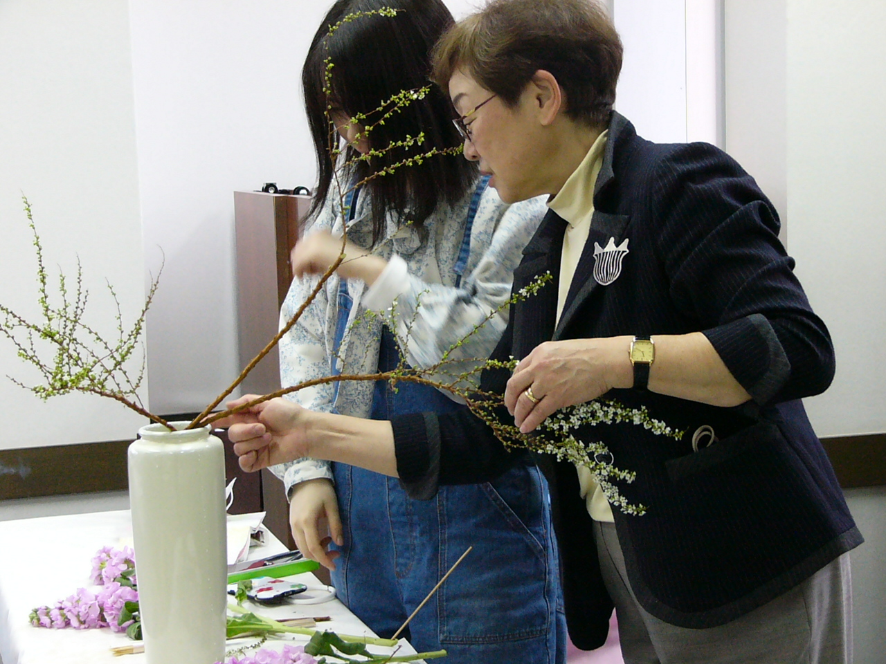 小原流 こどもの生け花教室(中級)