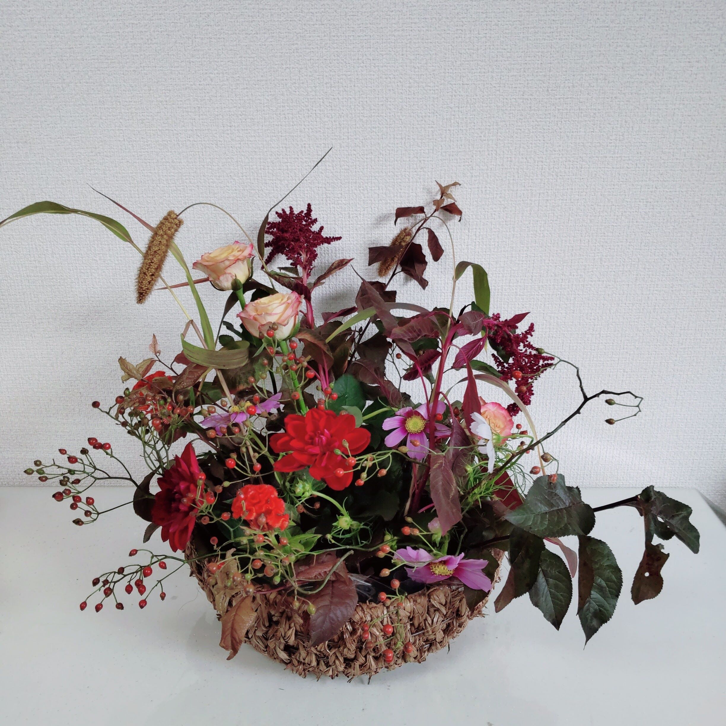 お花を楽しむ 季節のアレンジ