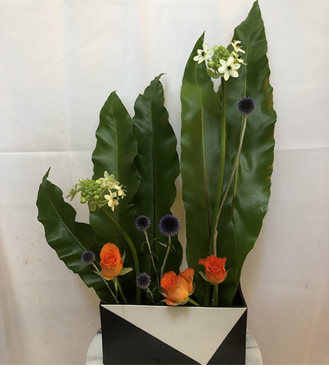 初心者対象 池坊いけばな(自由花)