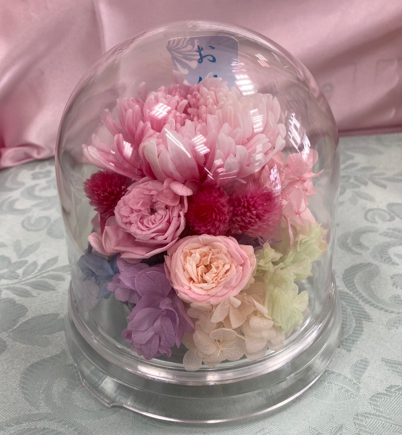 プリザーブドで作る お仏花講座