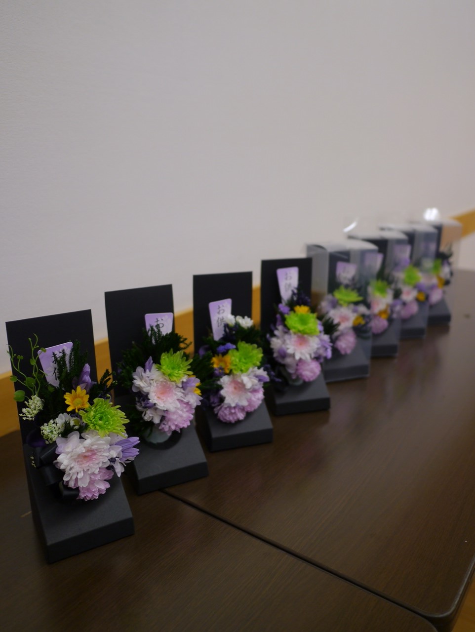 プリザーブドで作る お仏花講座