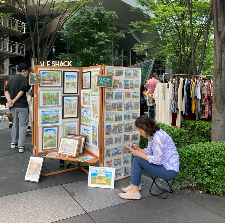 水彩イラスト講座