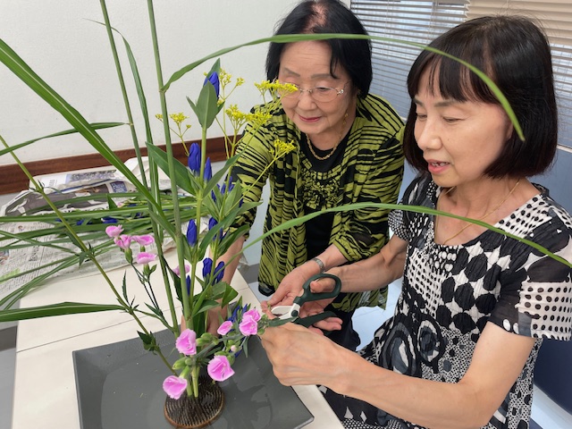 「池坊のいけばな」