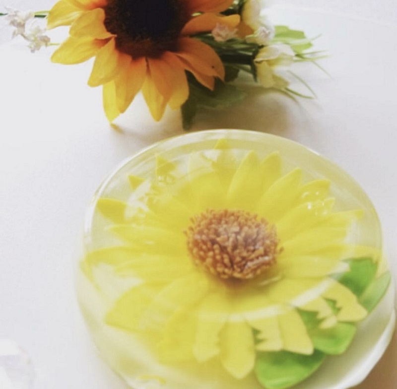 親子で楽しむ 食べられるお花フラワーゼリー(全3回) 夏の新講座 6/6(土)スタート予定