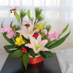 【1Dayスペシャル】 お正月花フラワーアレンジ