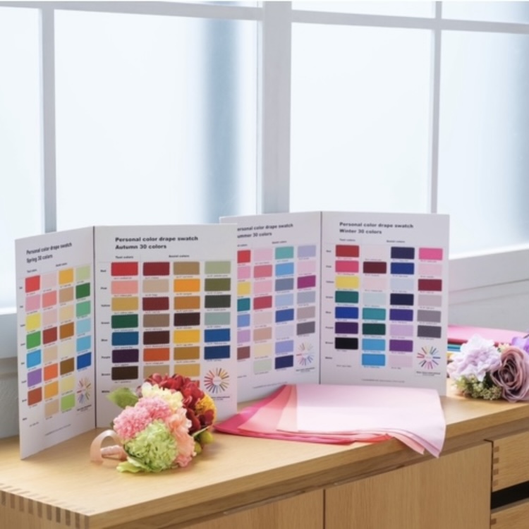 〜color school〜Smile happy color 45分パーソナルカラー個人診断 ★1day講座