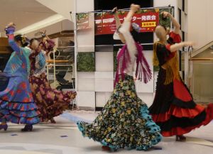 華麗に踊る フラメンコ