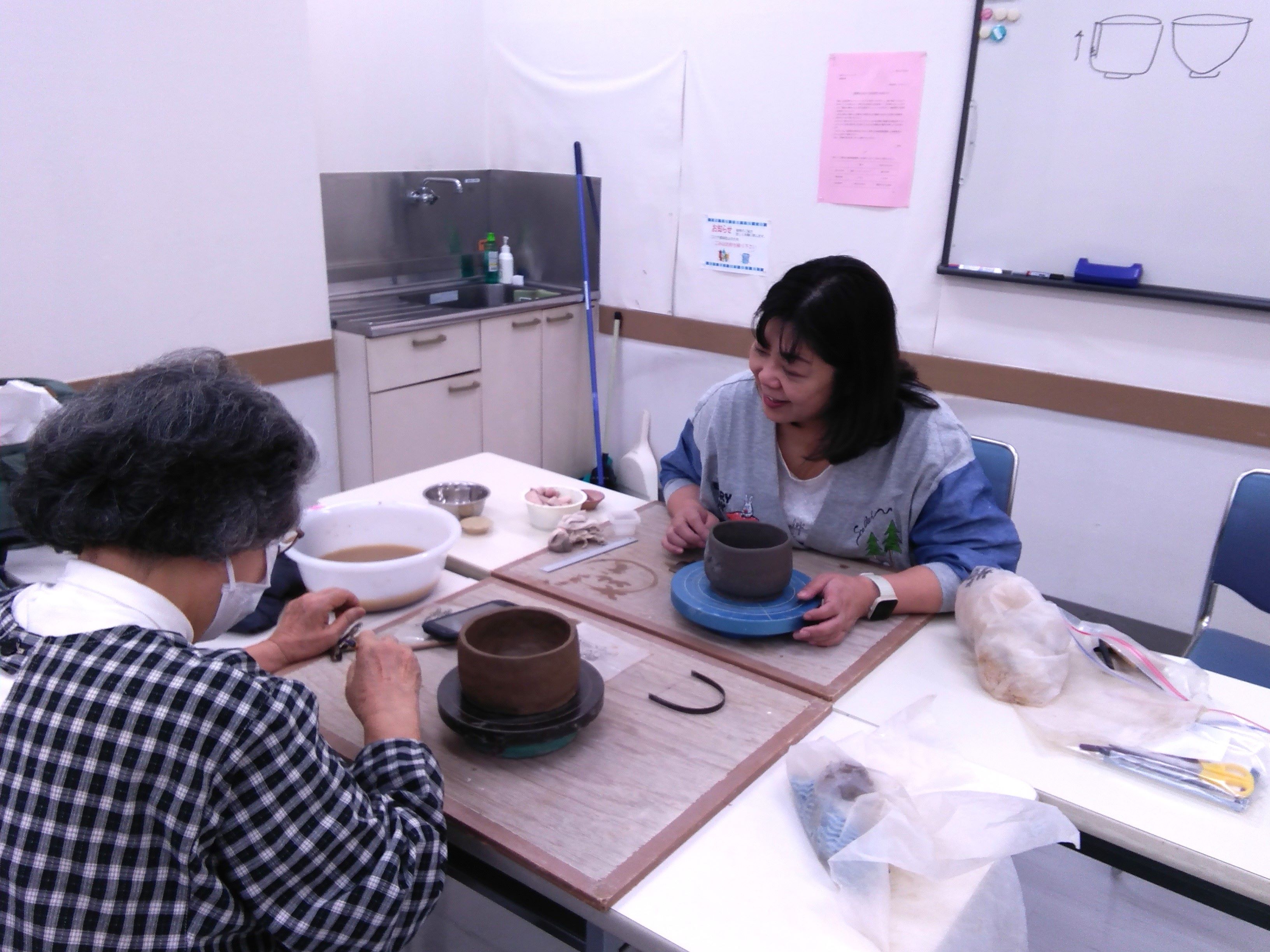 自由に作る 陶芸教室(全4回)HP限定