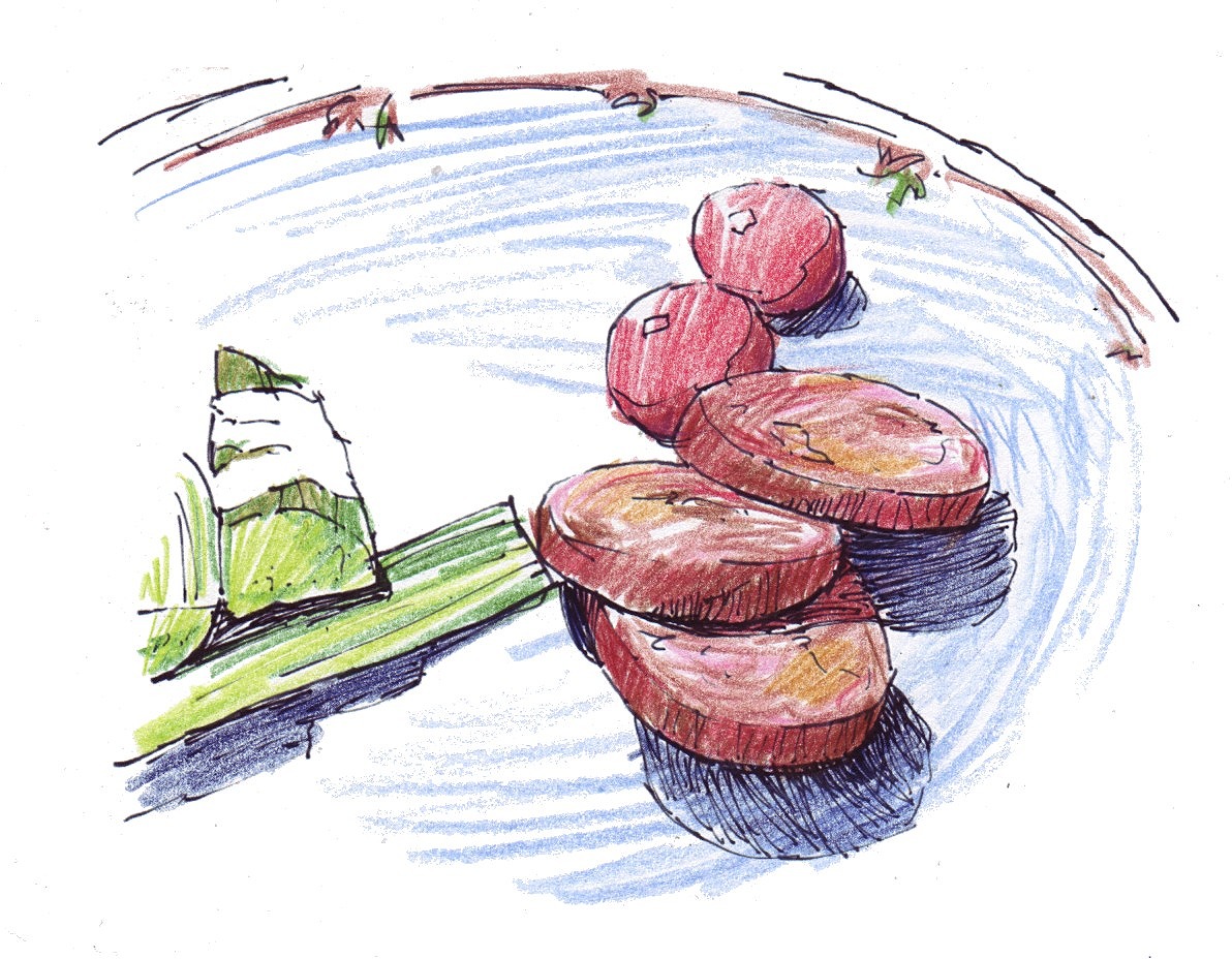 日々の暮らしを残す スケッチ雑記帳 17:15クラス