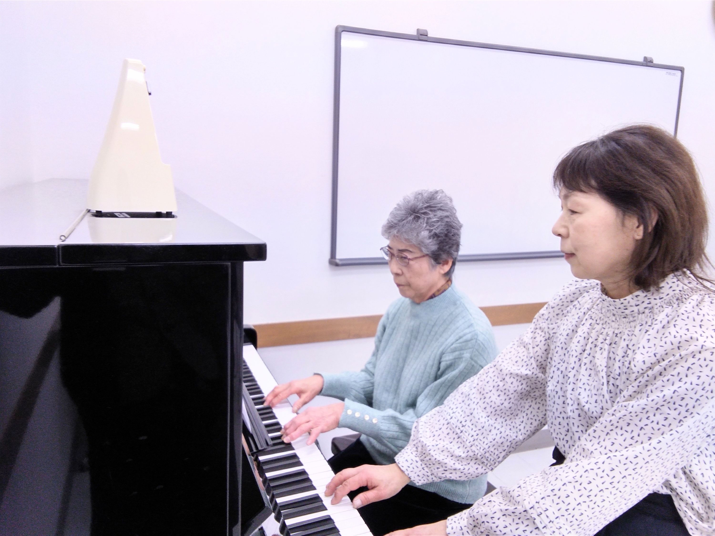 もう一度ピアノを 春の新講座 4月3日・4月17日(金)特別体験会開催