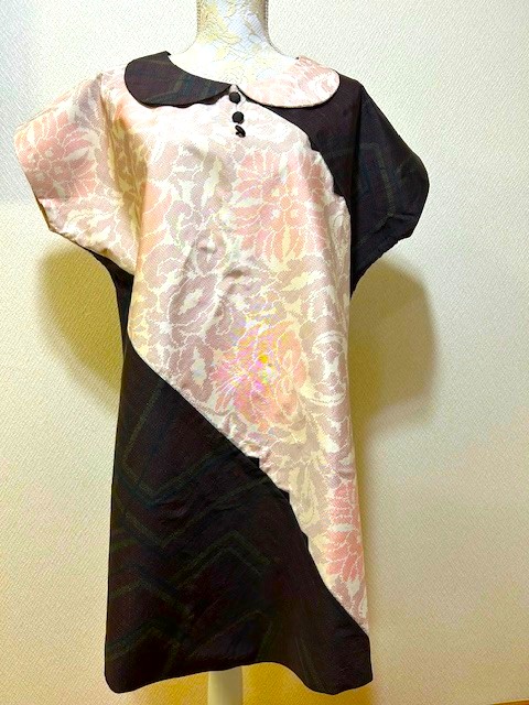 和服地で遊びましょう 和服地のかんたんリメイク
