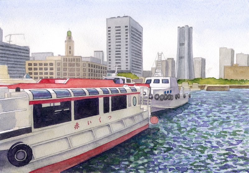 写真を見て描く色鉛筆画・水彩画の基本 風景スケッチ入門