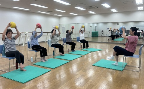 筋力維持のための けんこう体操