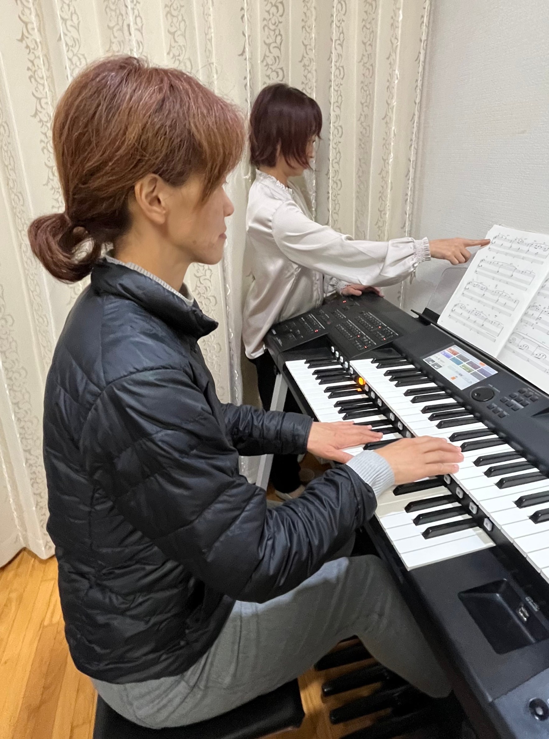 いつからでも始められる 電子オルガン 25分個人レッスン