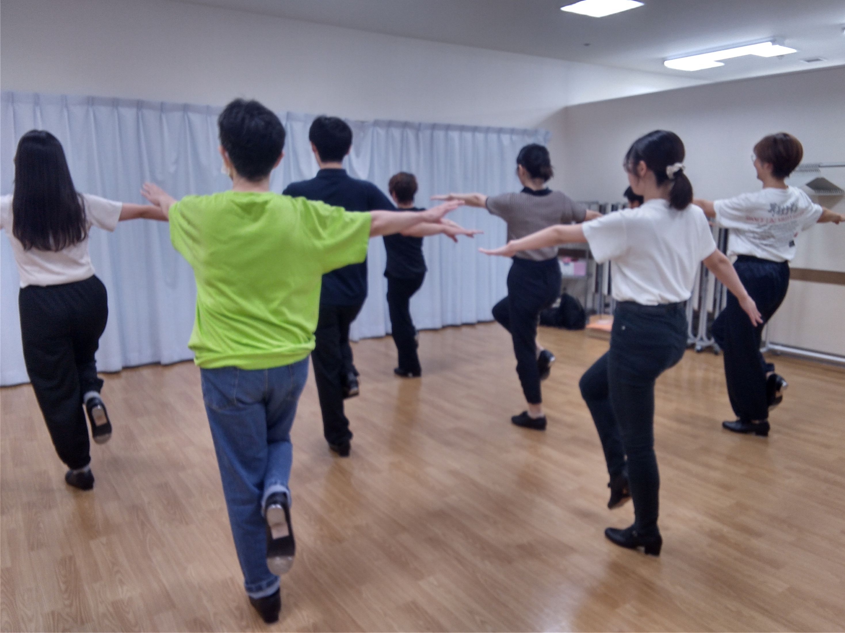 大人になってからスタート タップダンス基礎
