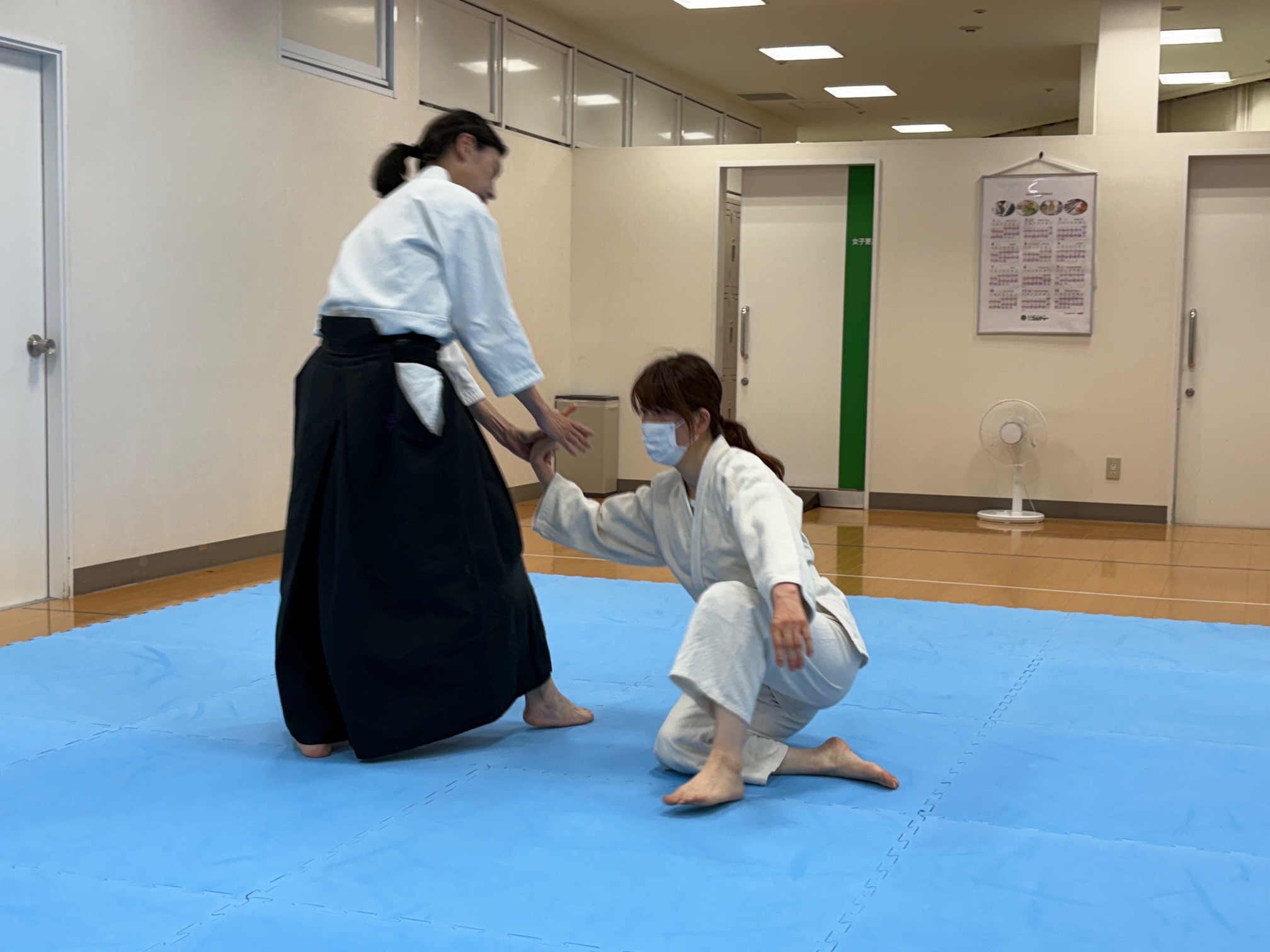 おつとめ帰り気軽にできる 女性のための合気道