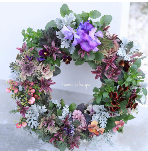 根付きのフラワーアレンジメント 「ギャザリング」 全3回