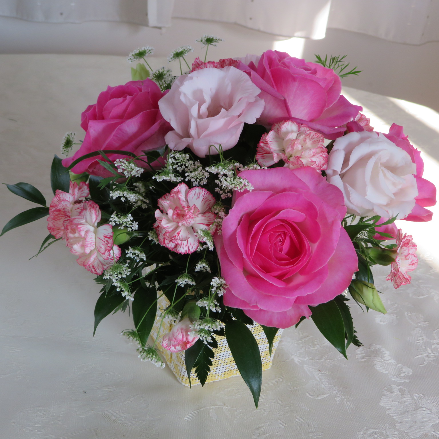 英国式「フラワーアレンジ」