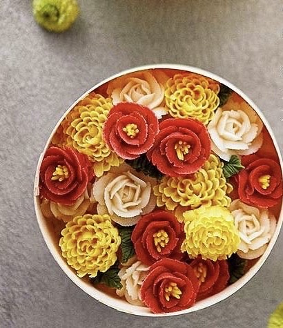 【秋の新講座】お花しぼり あんこのお花Ⓡ (全3回)