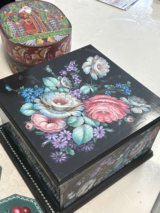 トールペイント(アッセンデルフト) 羽子板 【公式通販】