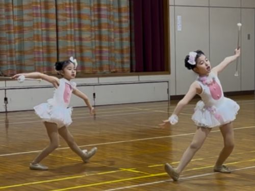 キュートな演技で魅了 ジュニアバトンダンス 秋の新講座 9/10(水)特別体験会