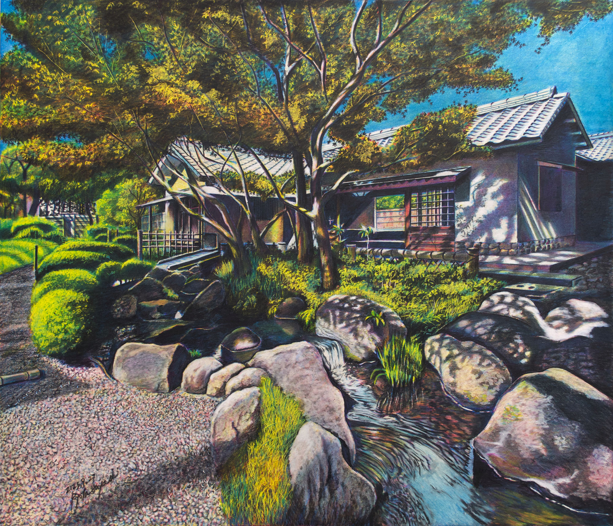 林亮太の 色鉛筆画