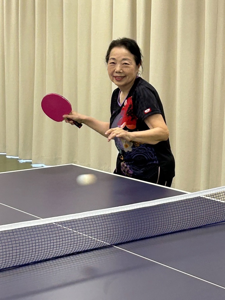 たのしくステップアップ 卓球教室(中級)