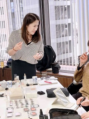 若返る プライベートメイクレッスン 1DAY45分個人レッスン 秋の1DAY講座 11/28(金)