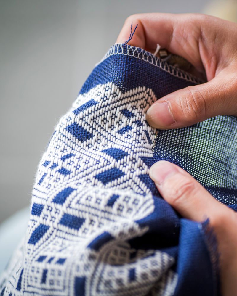 日本の手仕事を楽しむ 大人かわいいこぎん刺し