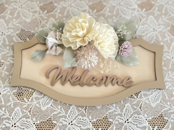 自然な素材で ソラフラワー