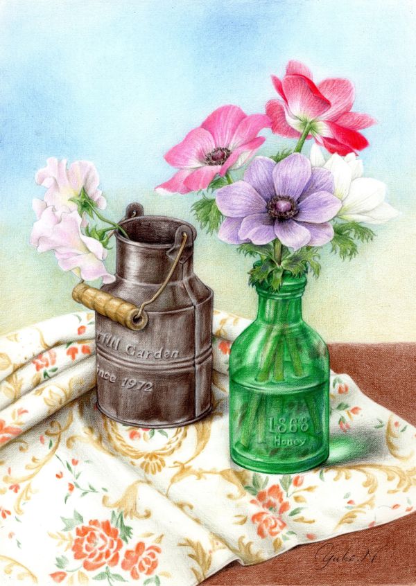 美しい色鉛筆画 10/7(火)無料体験会