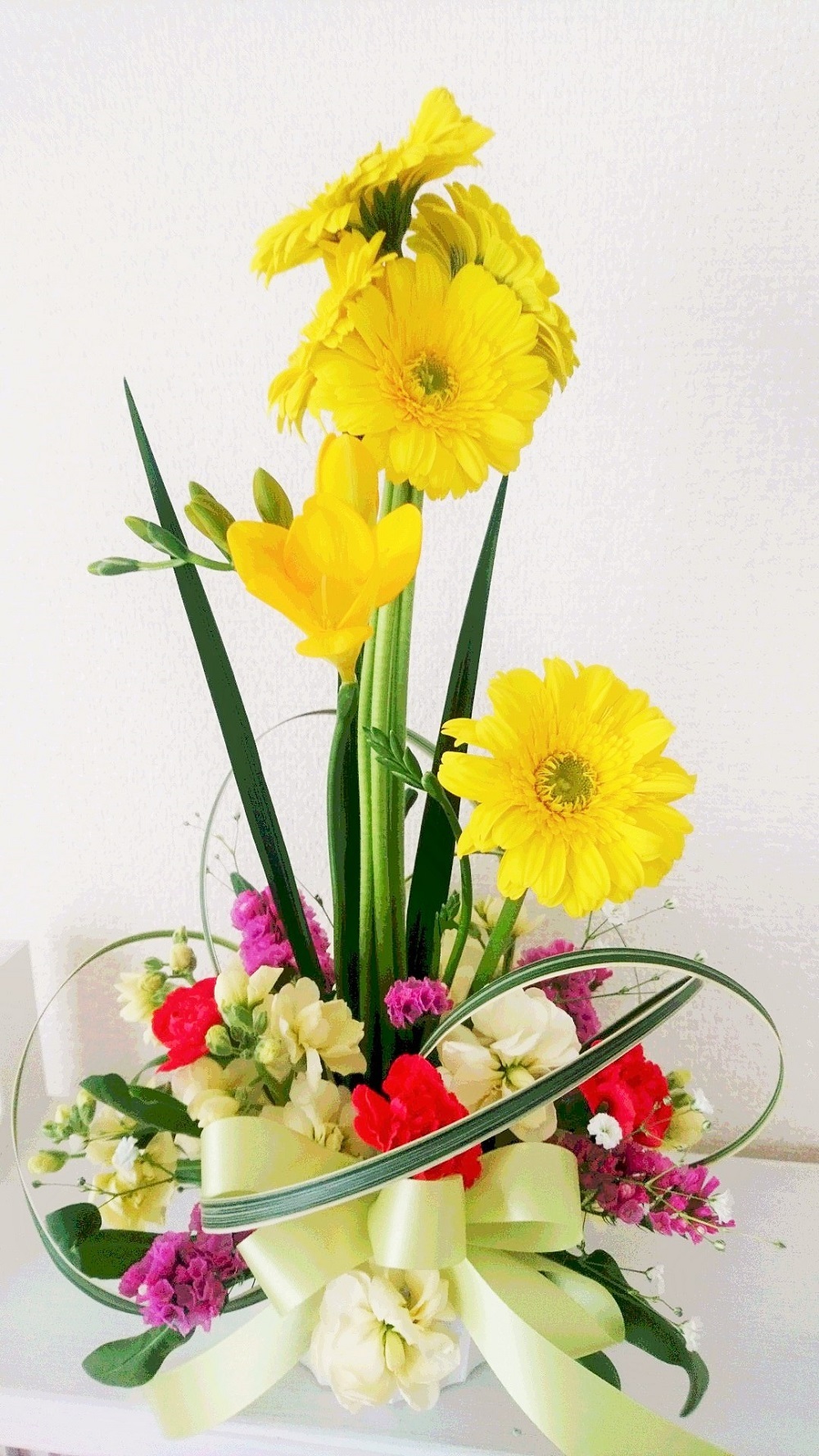 心癒される時間を フラワーアレンジメント 11月 秋の新講座 10/12スタート