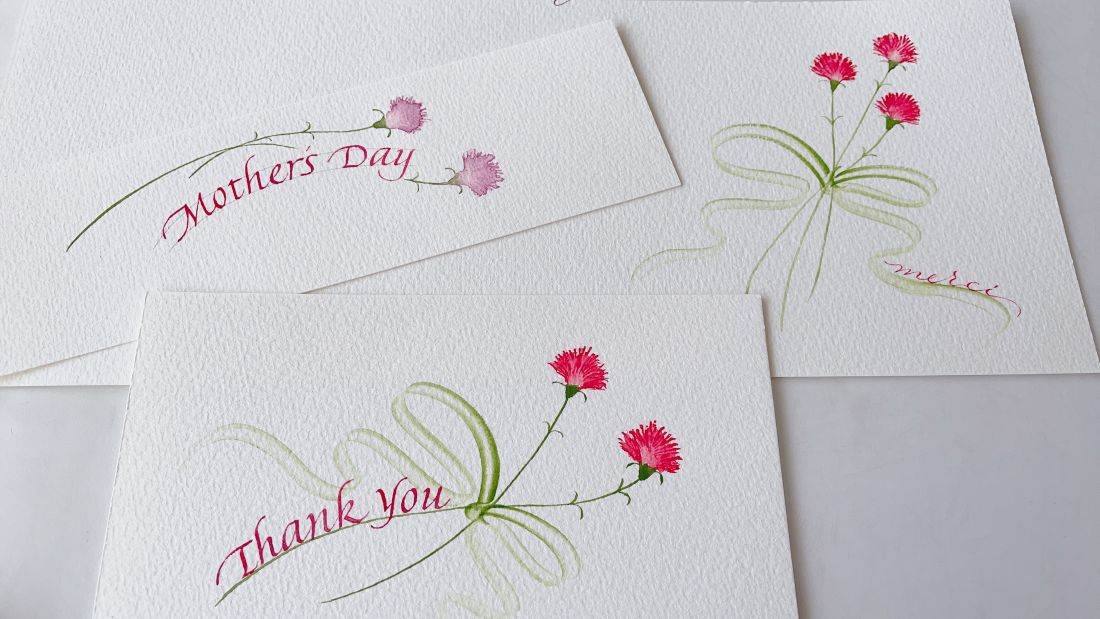 美しいアルファベットの世界 カリグラフィー 体験日12/8(月) 教材費550円