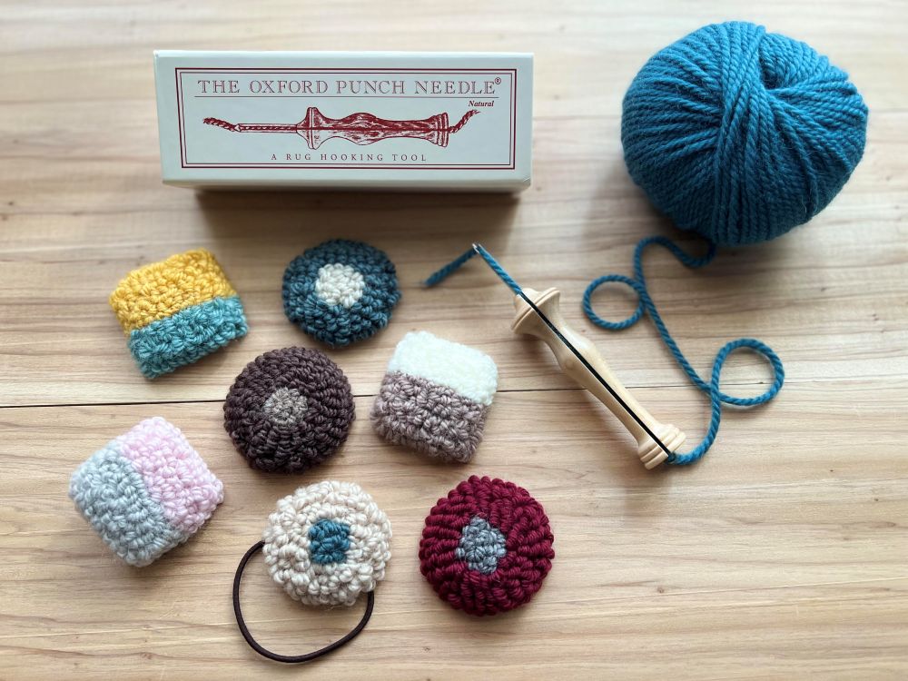 ラグで暮らしに彩りを ★オックスフォードパンチニードル【新講座体験会】 ★2/12(木)新講座立ち上げ企画体験1,100円+教材費440円のみ