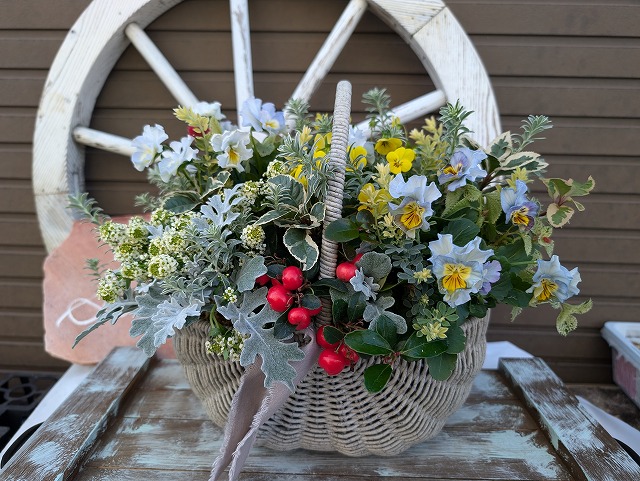 <全4回> プランツギャザリング 花束みないな寄せ植え