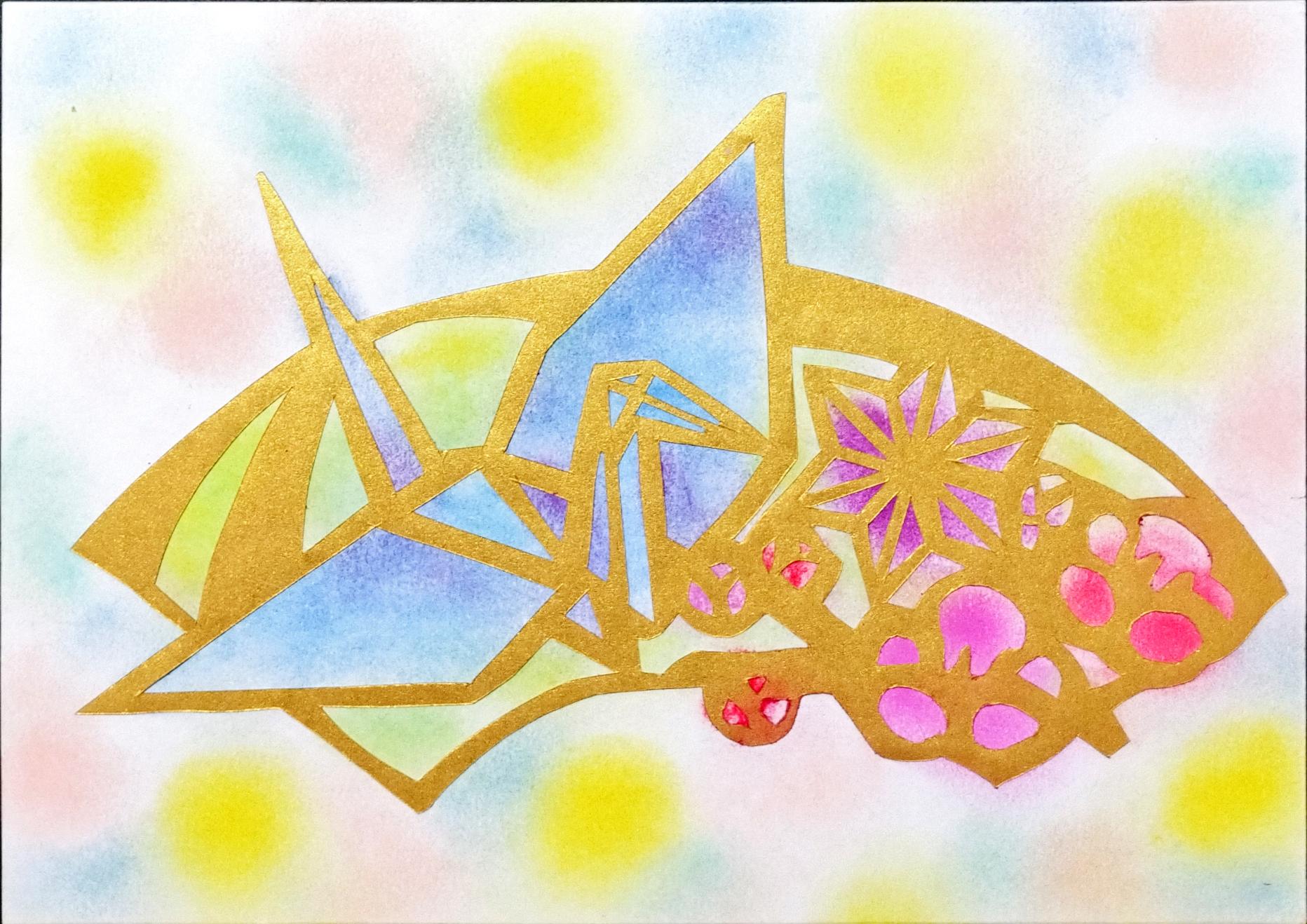 作って飾って心癒される パステル切り紙アート®