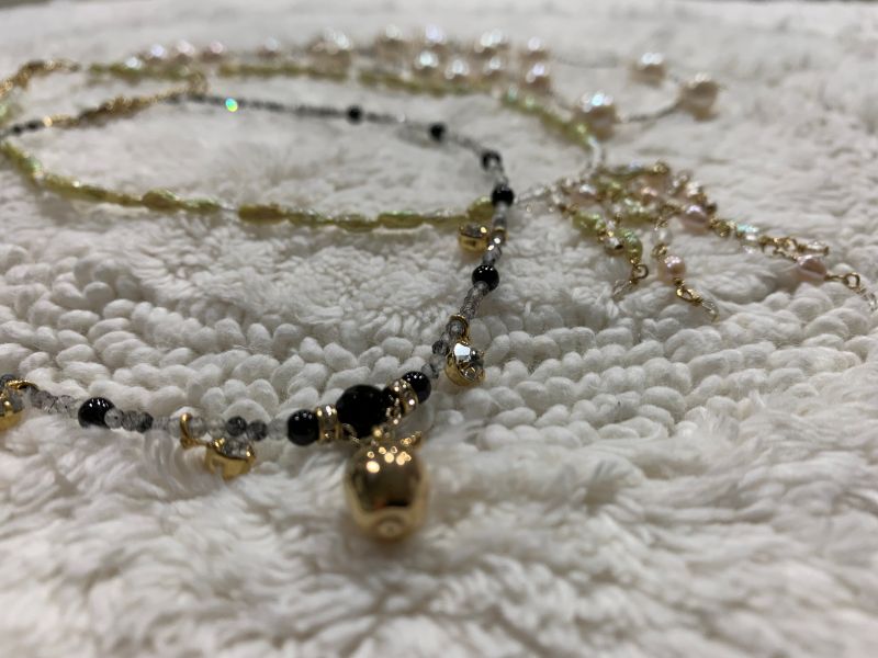 レベルに合わせて 天然石アクセサリー