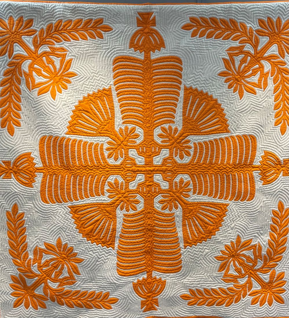 オリジナルデザインキットで ハワイアンキルト 体験日11/25(火)・12/9(火) 体験費550円 教材費1,650円