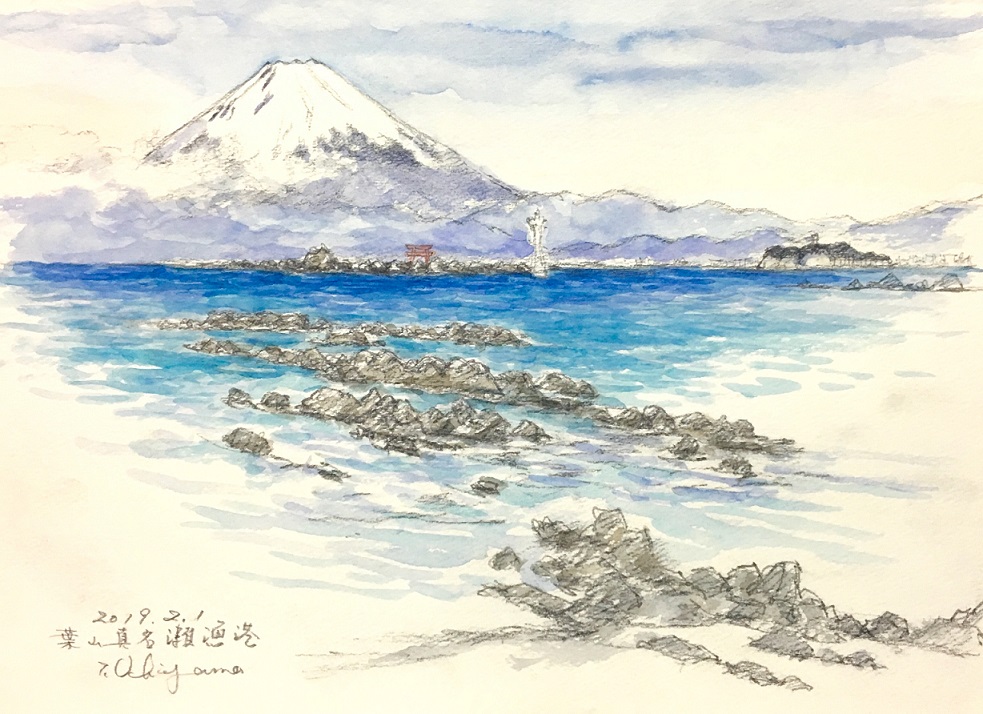 気軽に楽しむ月1回の 透明水彩画&デッサン