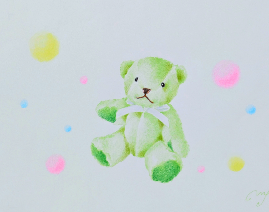 かわいいサイズのイラストが楽しい 小さな色鉛筆画 秋の新講座 10/19(日)特別体験会