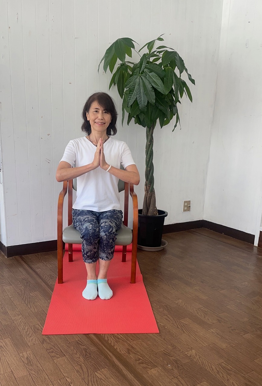 椅子ヨガでリフレッシュ 椅子ヨガ 新春のおすすめ講座 2/2・2/16(月)一日体験
