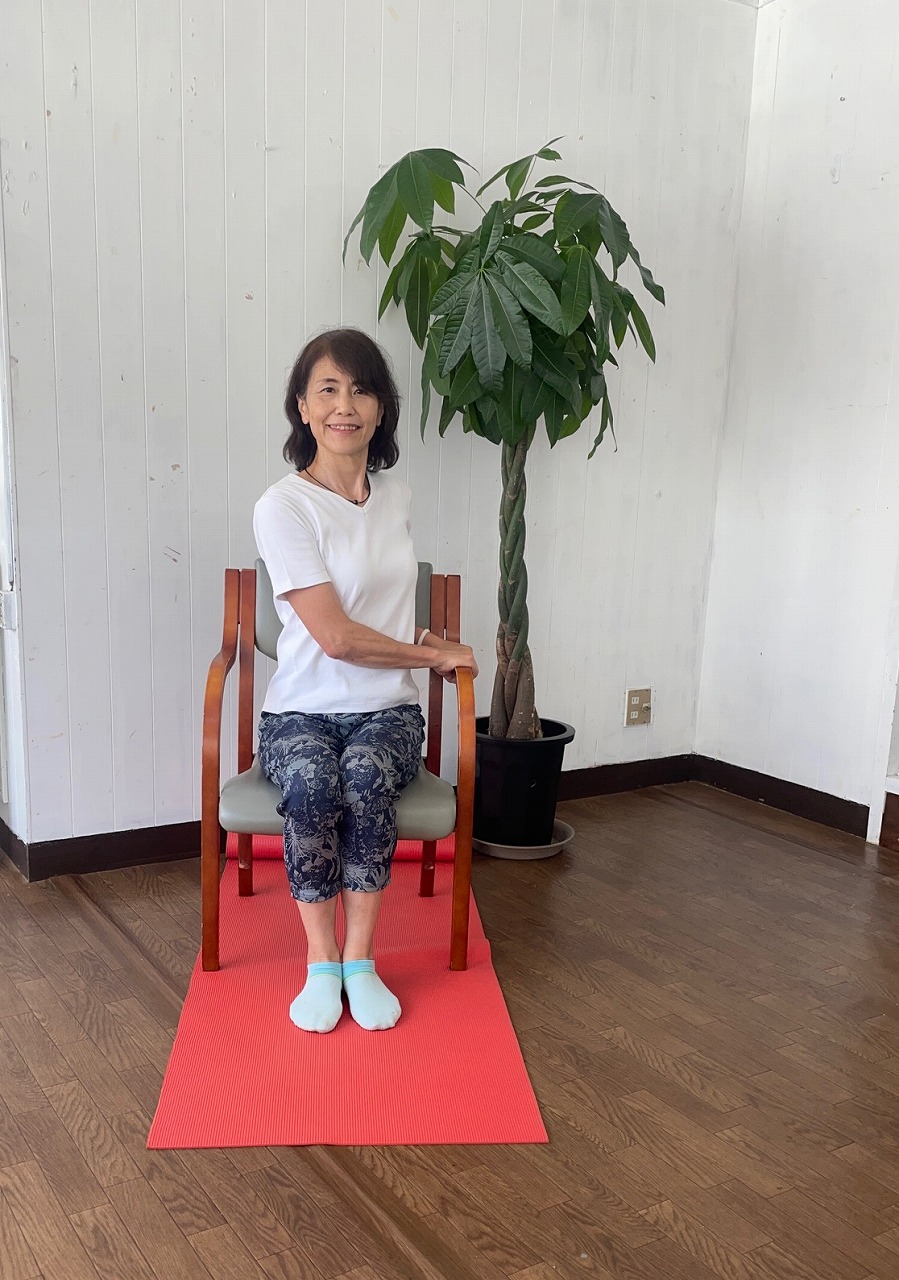 椅子ヨガでリフレッシュ 椅子ヨガ 新春のおすすめ講座 2/2・2/16(月)一日体験