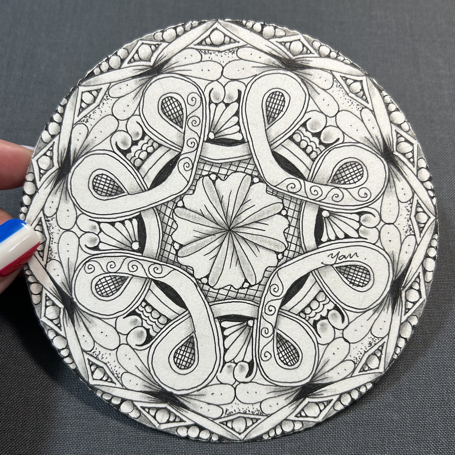 描いて心を整える 癒しのアート ゼンタングル®講座(全3回)