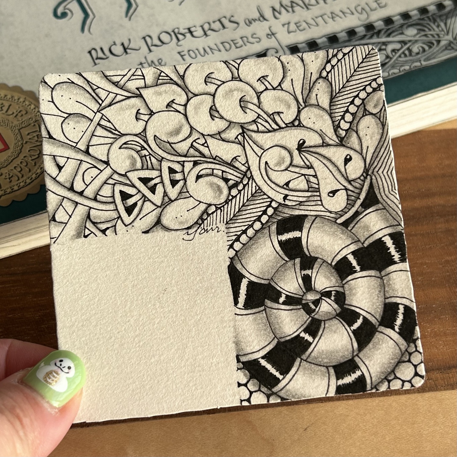描いて心を整える 癒しのアート ゼンタングル®講座(全3回)