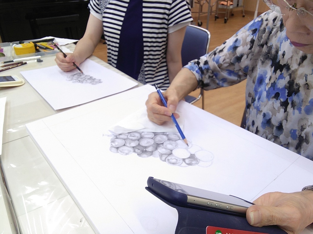 形の良さを伝える デッサン