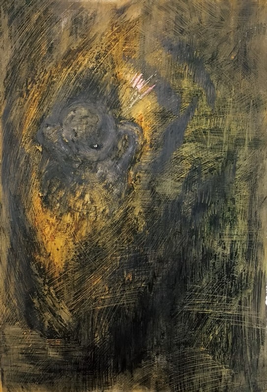 身近な物を感性で描く 自由絵画 (ミクストメディア)｜熊谷カルチャー